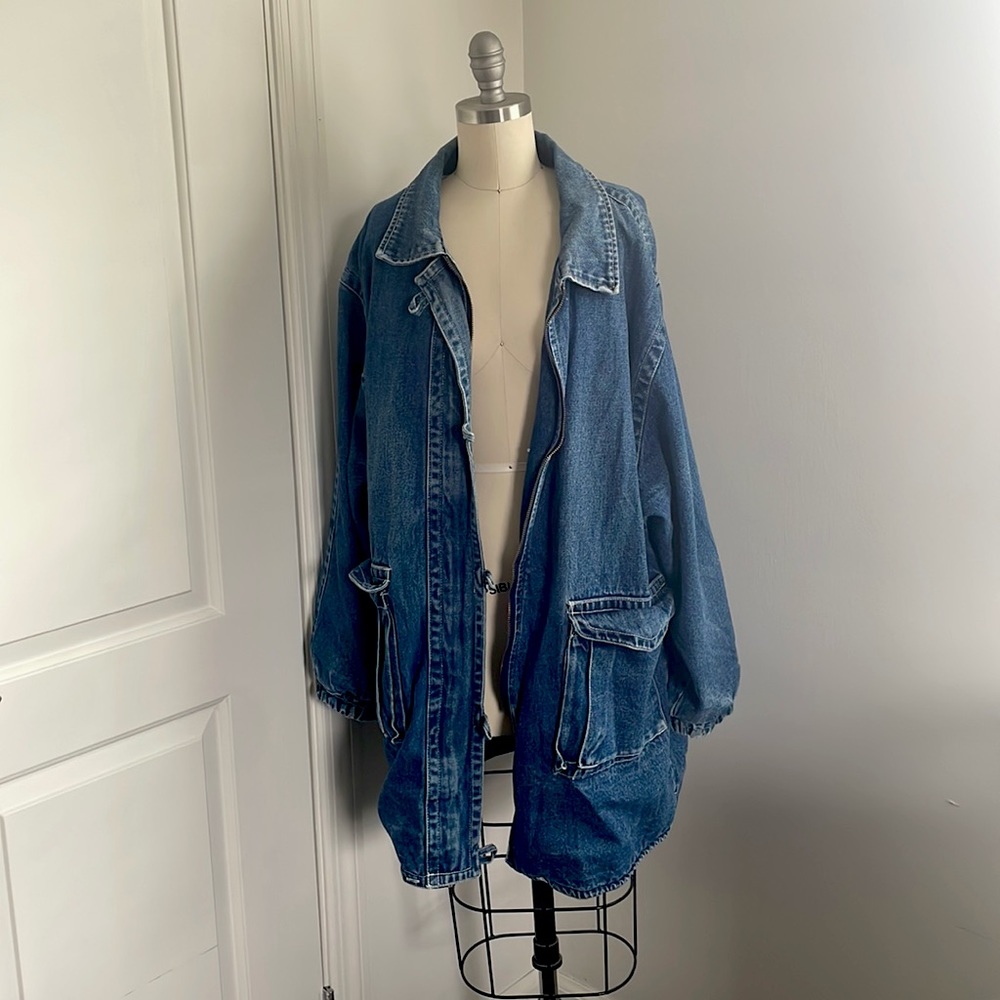 Vintage Oversized Denim Jacket